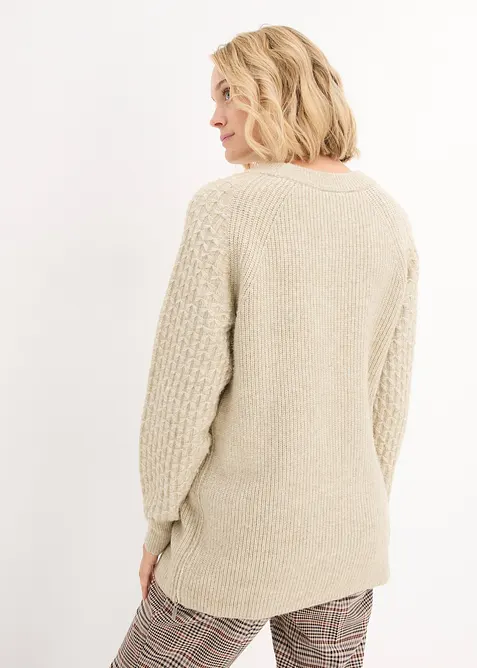 Warmer 2-in-1 Umstands- und Stillpullover, bonprix