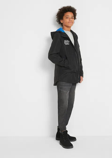 Lot de 2 pantalons regular &agrave; taille &eacute;lastiqu&eacute;e, bonprix