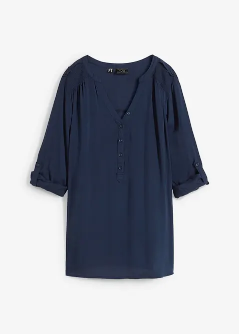 Tunikabluse aus softer Viskose, bonprix