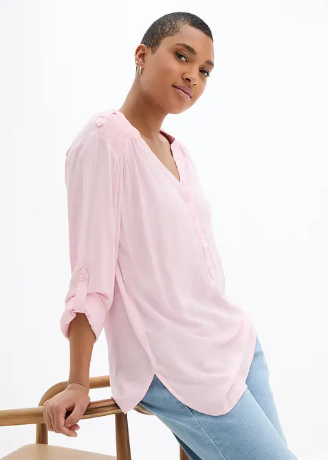 Tunikabluse aus softer Viskose, bonprix