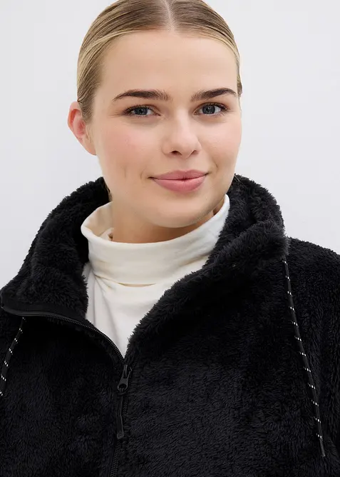 Veste en polaire peluche, bonprix