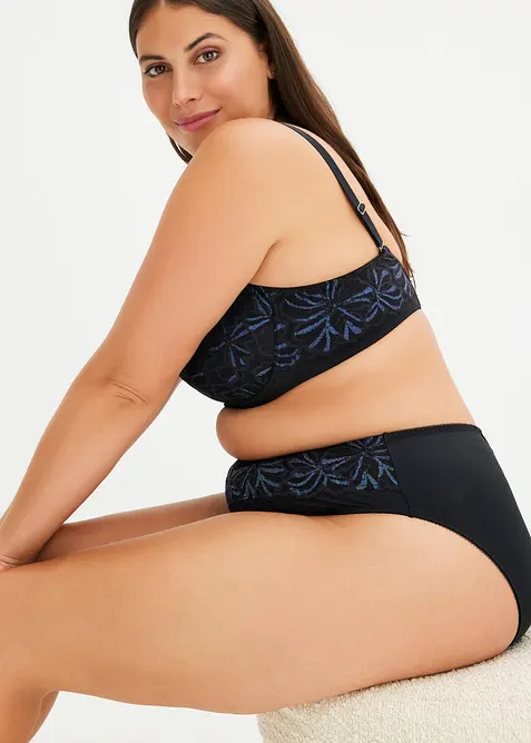 Minimizer-BH mit mehrfarbigem Glitzergarn, bonprix