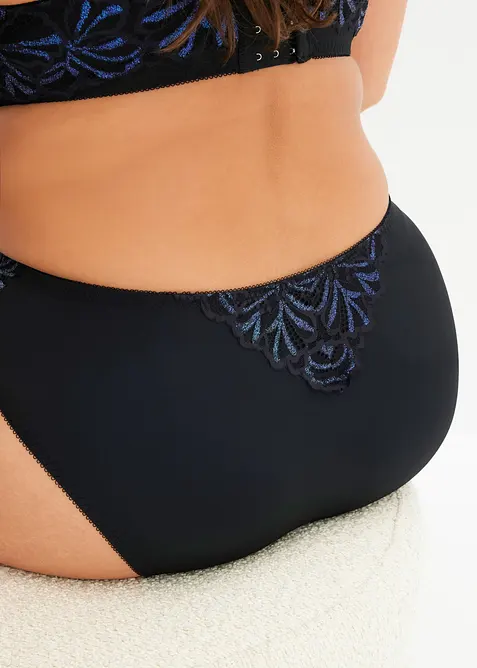 Maxislip mit mehrfarbigem Glitzergarn, bonprix