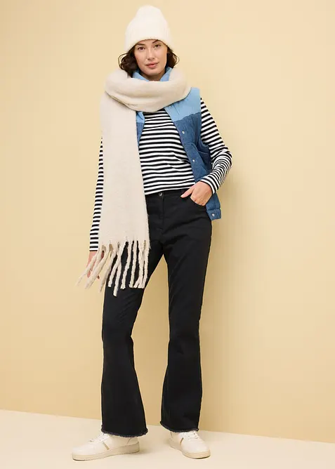 T-shirt manches longues 100% coton, bonprix