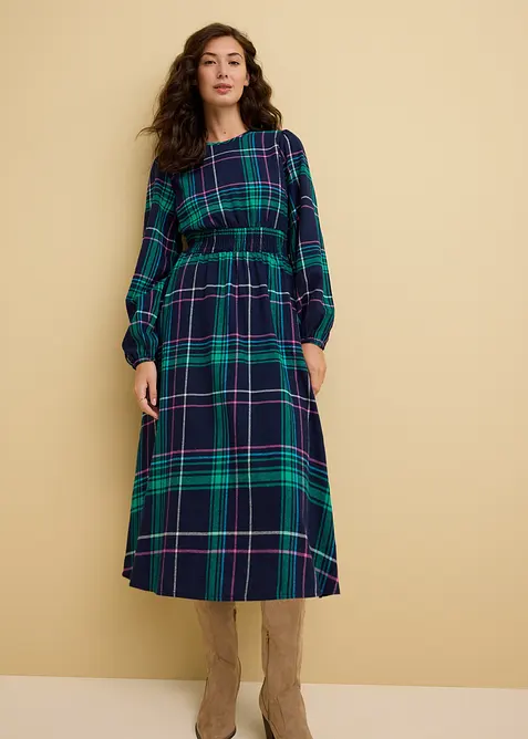 Robe en flanelle 100% coton, bonprix