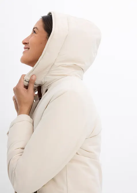 Manteau d&rsquo;hiver avec doublure capuche en polaire peluche, bonprix