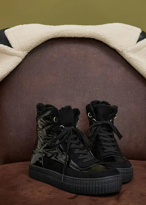 Gefütterte Schnürboots, bonprix