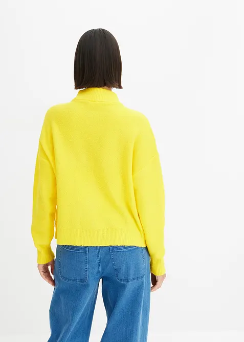 Oversize Boxy-Pullover mit Struktur, bonprix