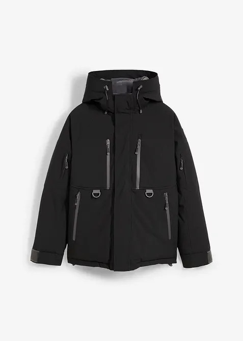 Veste de ski imperméable avec pare-neige, bonprix
