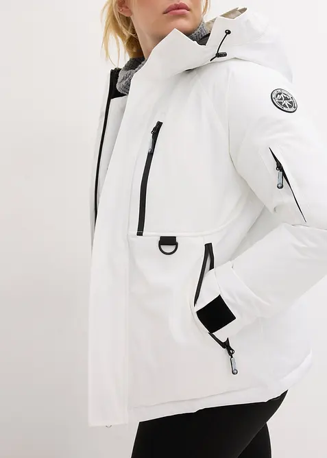 wasserdichte Ski-Jacke mit Schneefang, bonprix