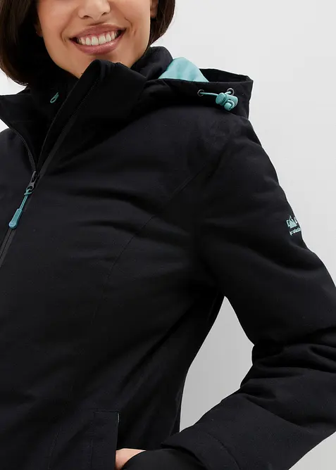 Wasserdichte 2in1 Optik Funktions-Jacke, bonprix