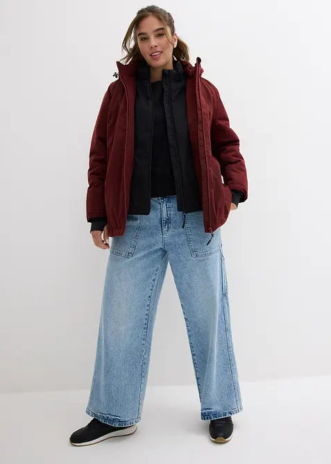 Parka imperm&eacute;able, style 2 en 1, bonprix