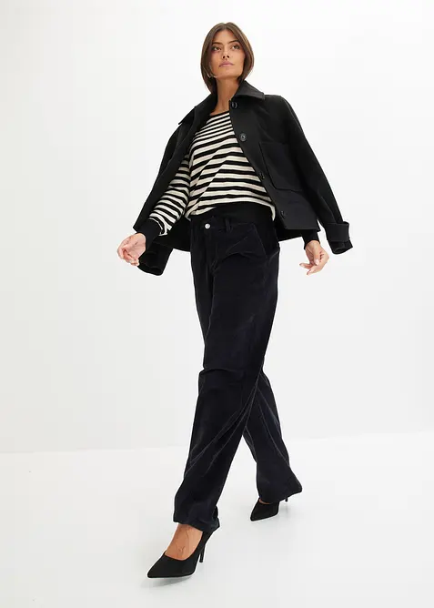 Weite Cordhose, bonprix