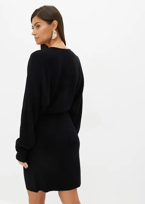 Strickkleid  aus Viskose-Mix, bonprix