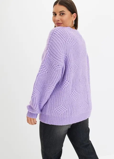 Grobstrick-Pullover, bonprix