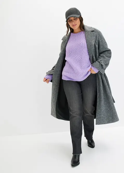 Grobstrick-Pullover, bonprix