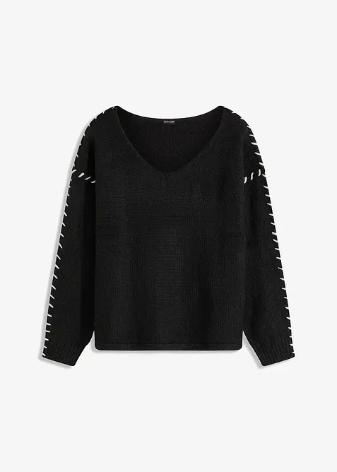 Pull en grosse maille, bonprix