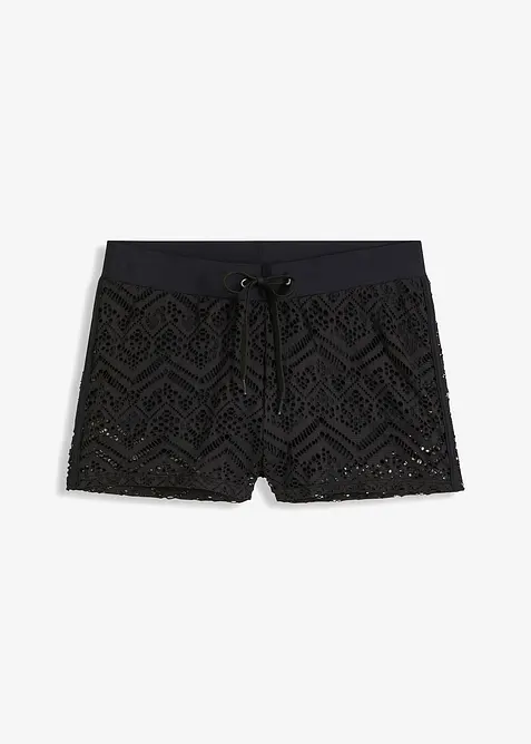 Short de bain en dentelle, bonprix