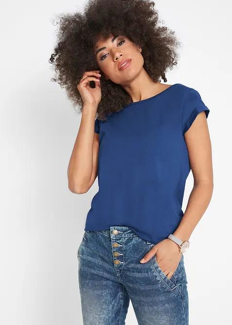 T-Shirt aus reiner Baumwolle, bonprix