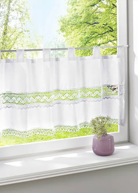 Brise-bise à bordure au crochet, bonprix