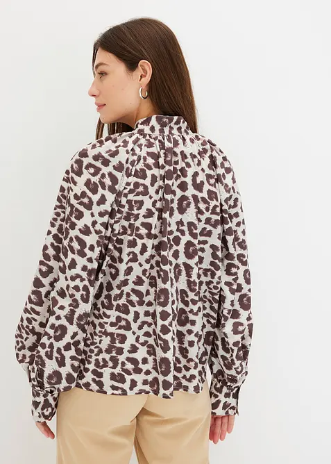 Chemisier à col lavallière, bonprix