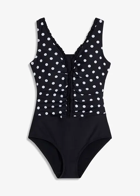 Medium Shape-Badeanzug mit Raffung, bonprix