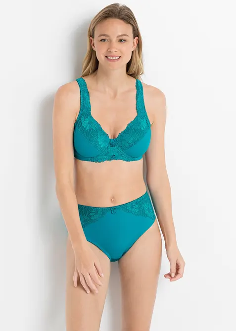 Lot de 2 soutiens-gorge minimiseurs &agrave; bretelles rembourr&eacute;es, bonprix