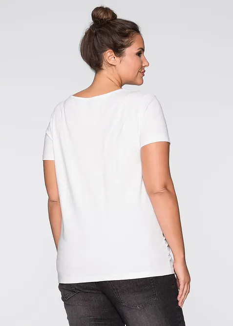 Basic Umstandsshirts aus Bio-Baumwolle, (2er-Pack)​, bonprix