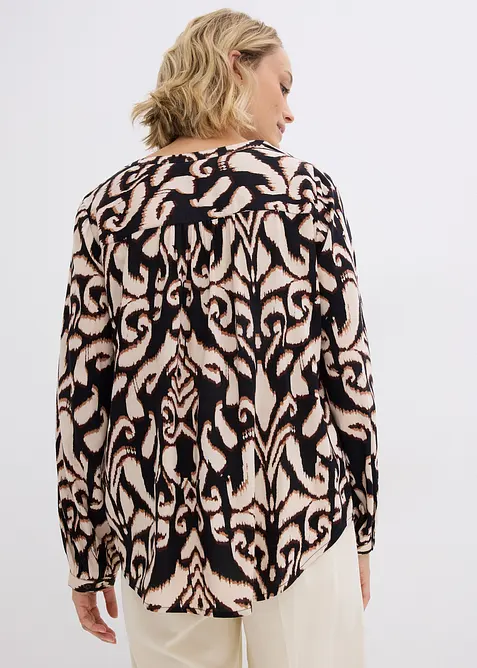 Tunikabluse aus fließender Viskose, bonprix