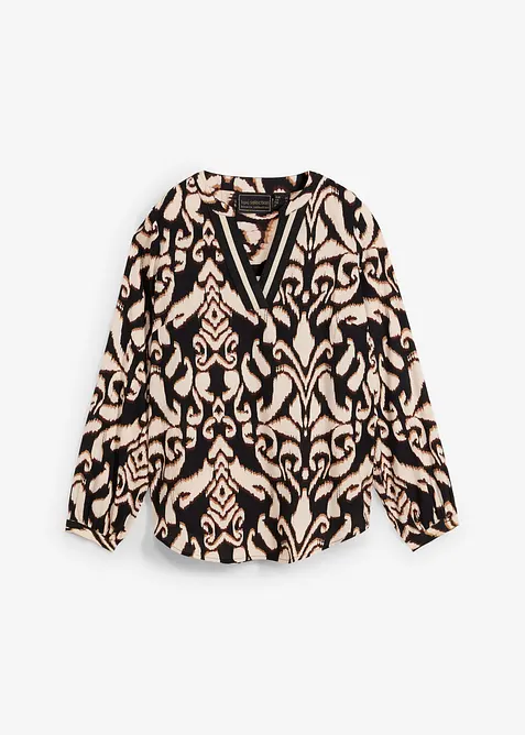 Tunikabluse aus fließender Viskose, bonprix