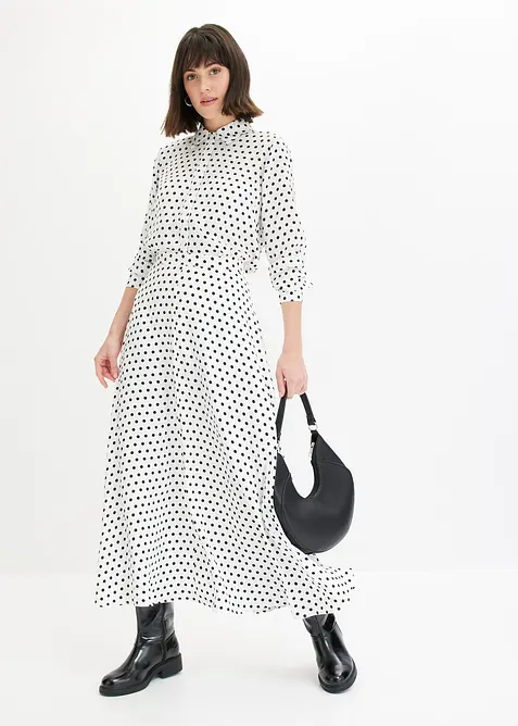 Chemisier fin en satin, bonprix