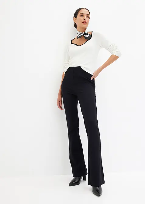 Hose aus bequemen Punto di Roma, bonprix