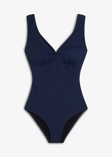 Maillot 1 pièce sculptant à encolure V, maintien fort, bonprix