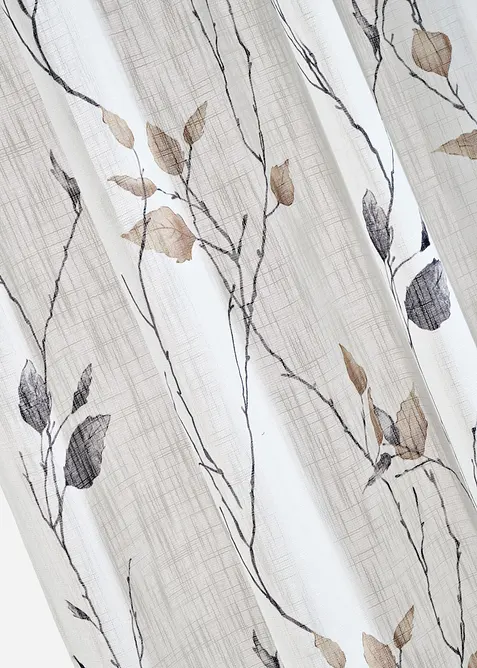 Rideau avec un motif de branches (1 pce), bonprix
