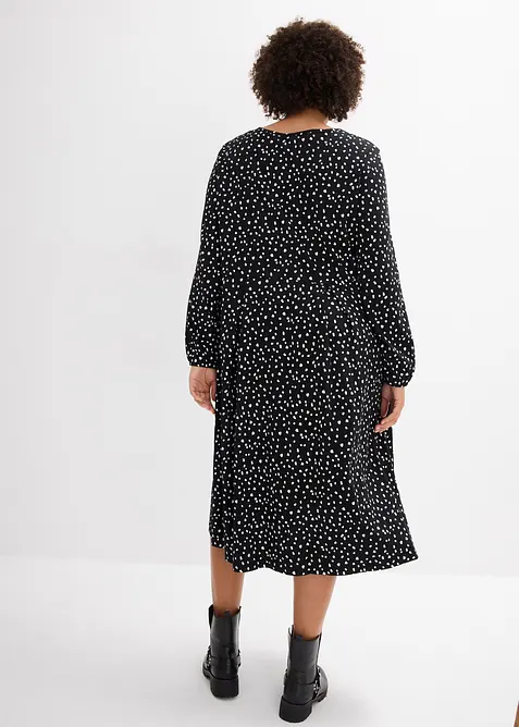 Robe midi en jersey coton, bonprix
