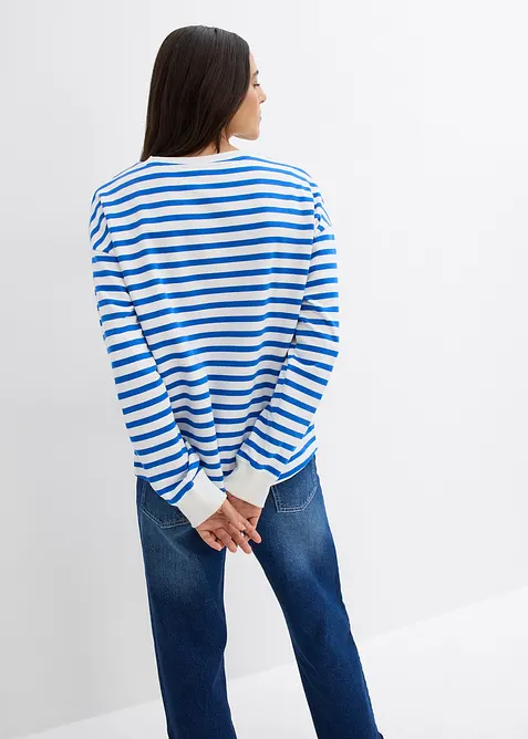 Sweatshirt aus reiner Bio-Baumwolle, bonprix