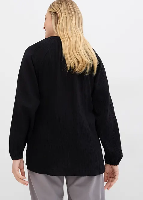 Long-Tunika aus Musselin, bonprix