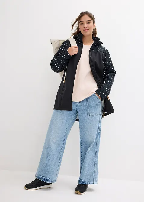 Funktions-Softshell-Parka mit Kuschelfleece, bonprix