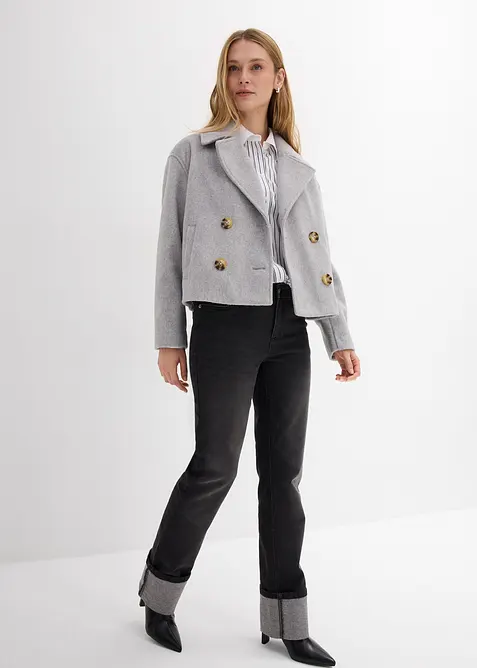 Oversize-Hemd  aus reiner Baumwolle, bonprix