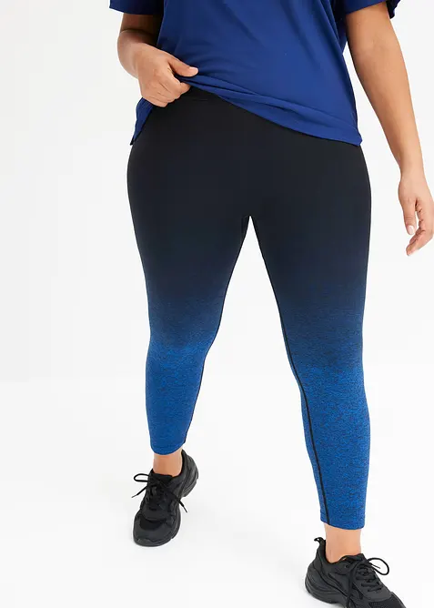 Seamless Sport-Leggings mit Farbverlauf, schnelltrocknend, bonprix