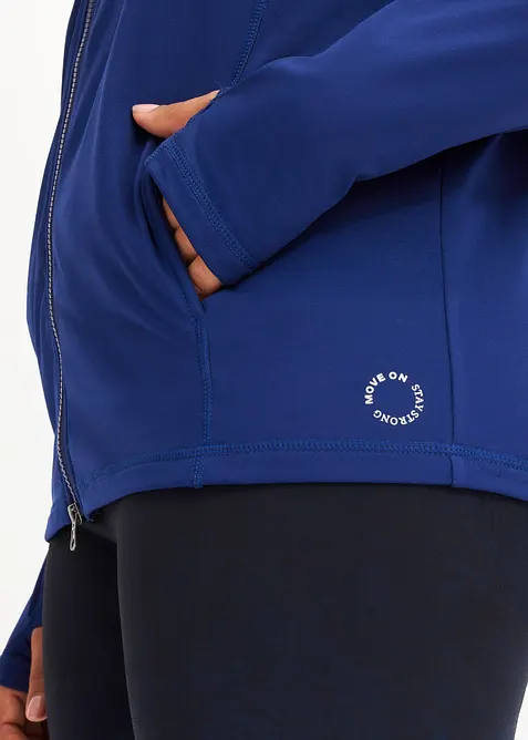 Veste de surv&ecirc;tement chaude avec mitaine, bonprix