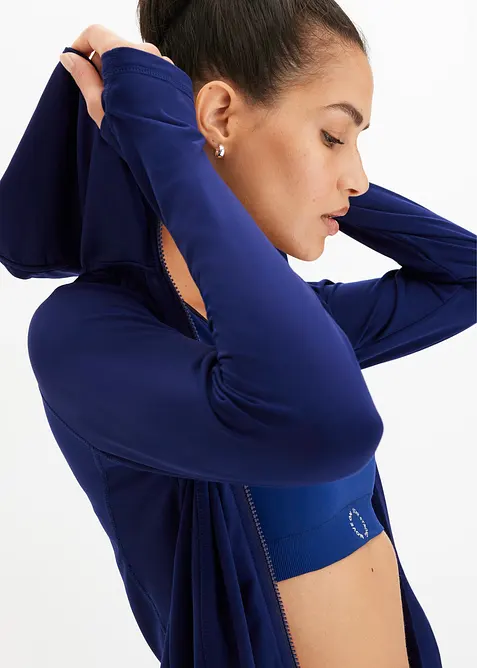 Veste de surv&ecirc;tement chaude avec mitaine, bonprix