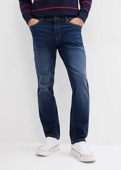 Regular Fit Stretch-Jeans, Straight, bonprix