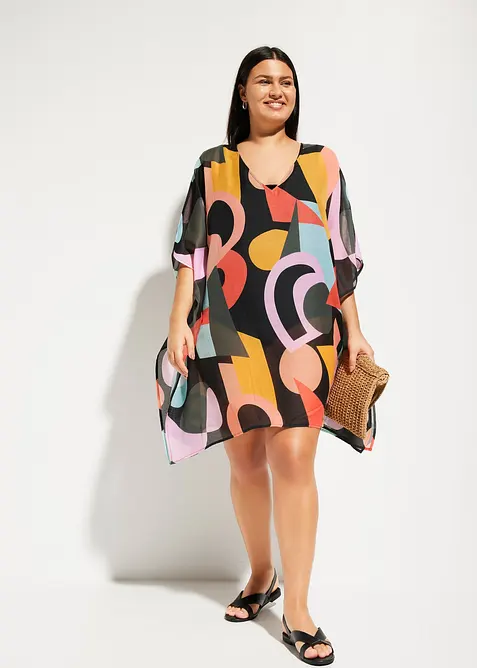 Transparente Strand Tunika, bonprix