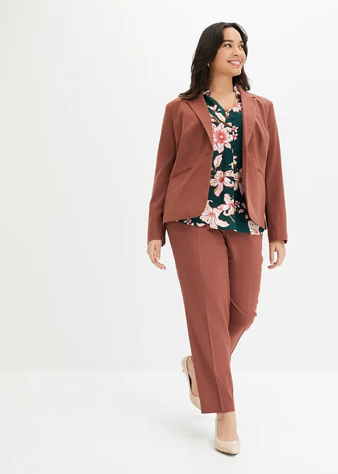 Chemisier imprim&eacute; en viscose fluide, bonprix