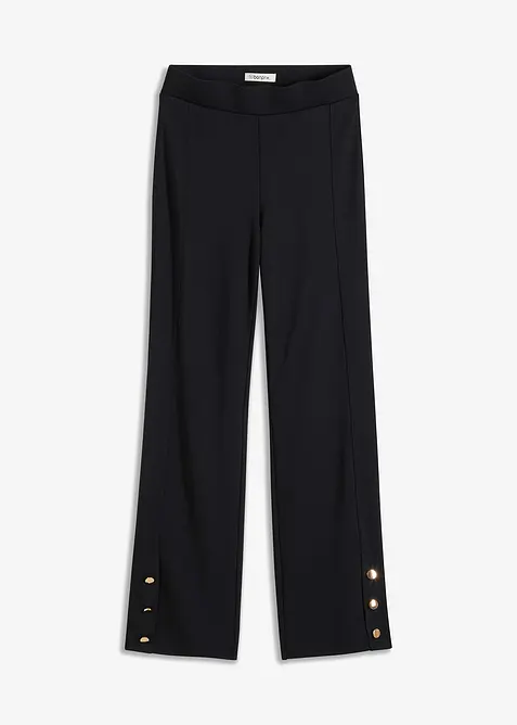 Jersey-Hose aus Punto di Roma, bonprix