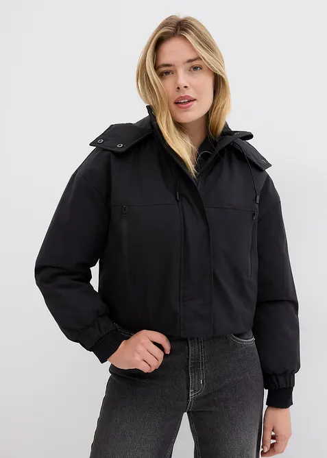 Veste outdoor raccourcie déperlante, bonprix