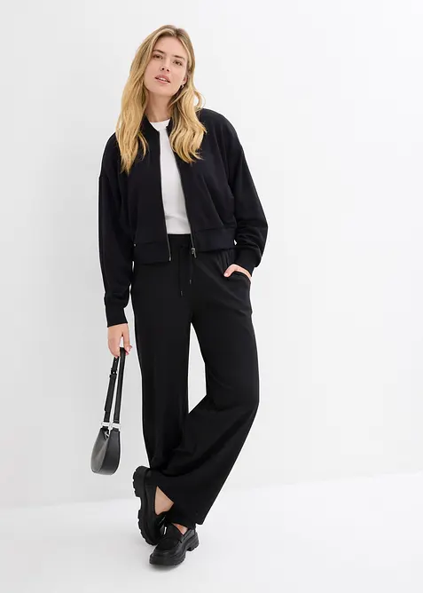 Jersey-Hose aus Interlock, bonprix