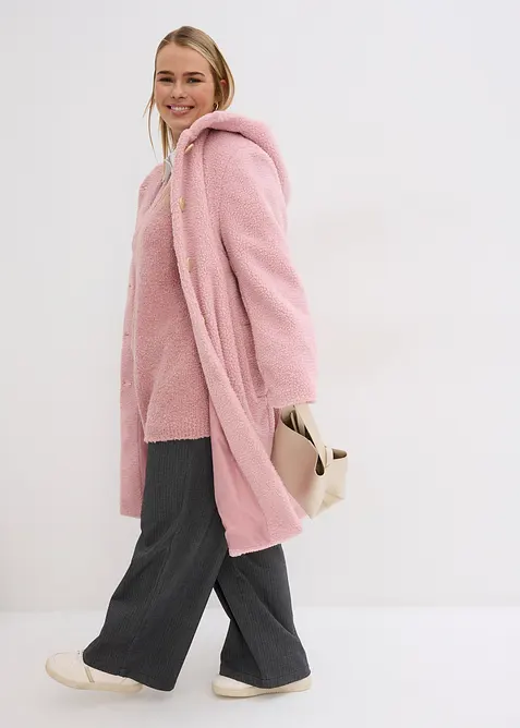 Pull en grosse maille &agrave; col en V, bonprix