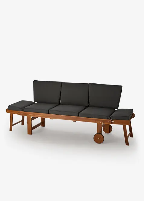 Banc de jardin &agrave; roulettes, bonprix